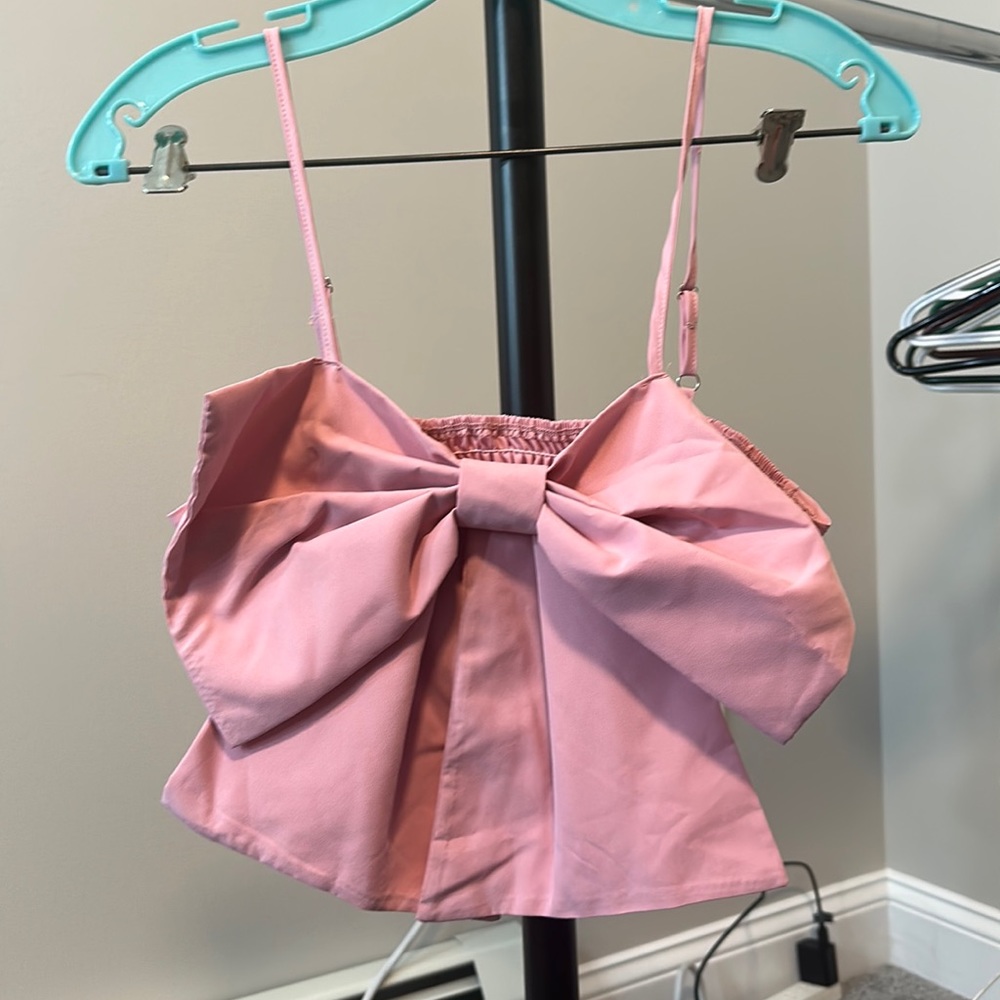 Baby pink tank top